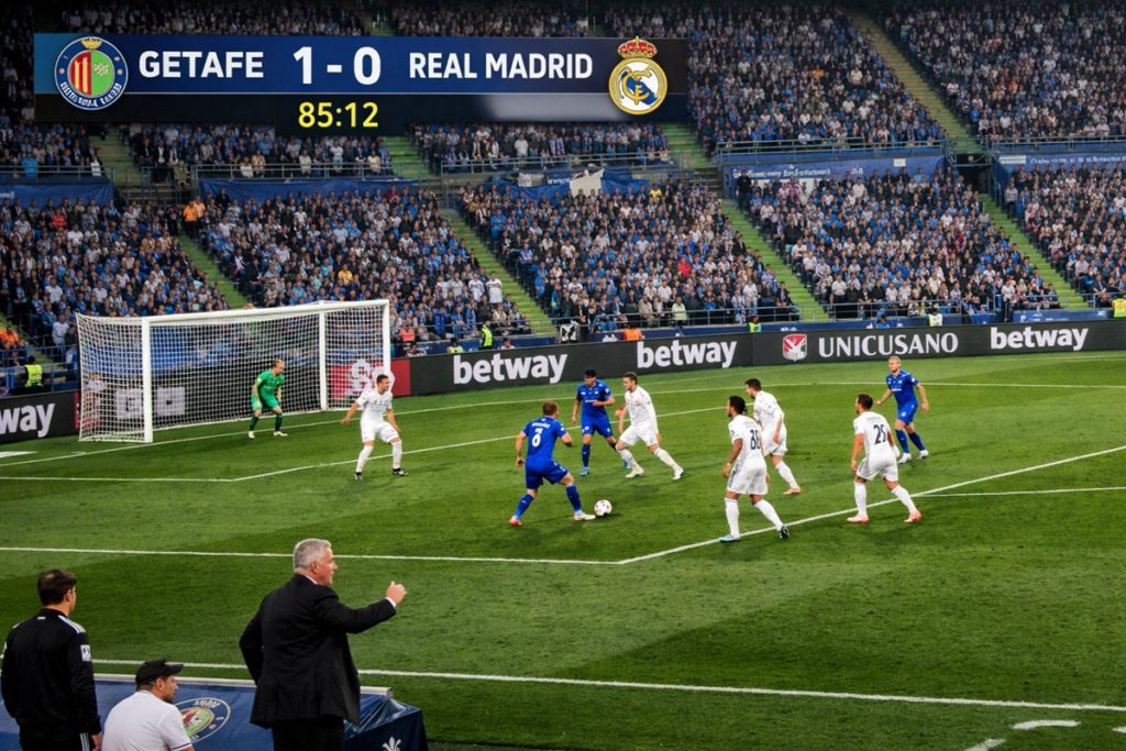 Match de football sur un smartphone
