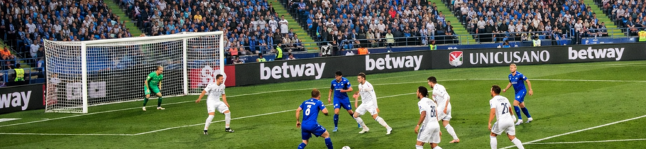 Match Real Madrid en Liga sur un smartphone