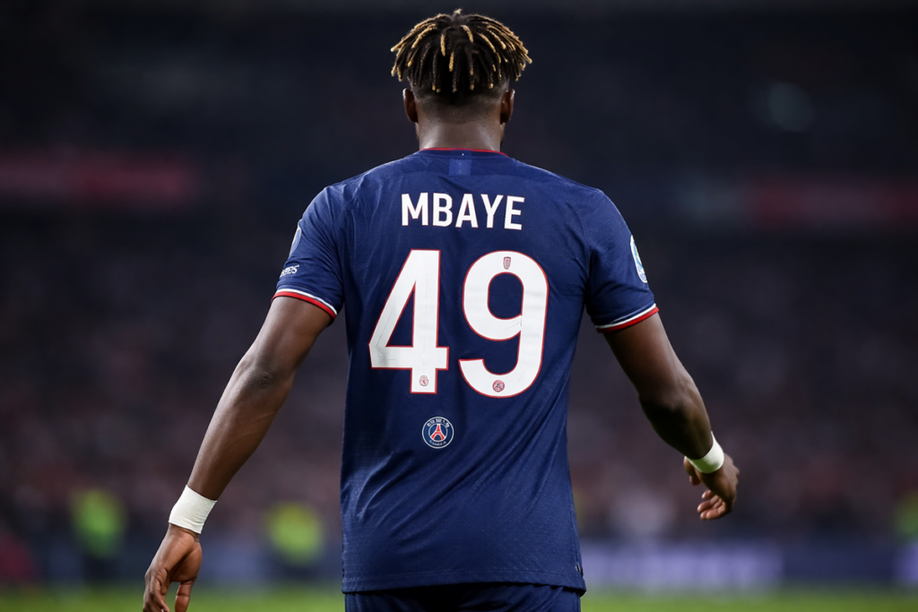 Le joueur de foot Ibrahim Mbaye