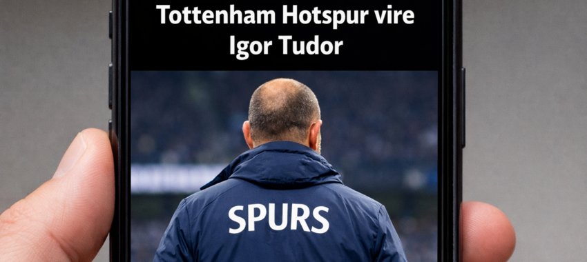 Tottenham Hotspur vire Igor Tudor : news sur smartphone