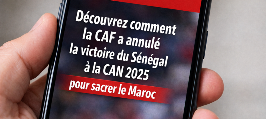 CAN 2025: polémique à suivre sur smartphone, le Maroc triomphe 