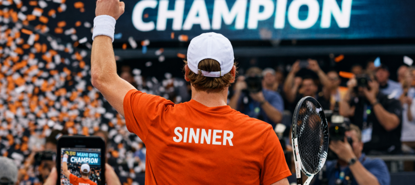 Jannik Sinner Miami : un exploit à revivre sur smartphone