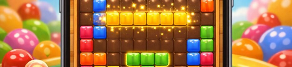 Gameplay d’un jeu inspiré de Jelly Block Puzzle