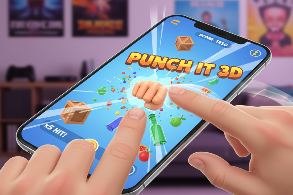 Gameplay d’un jeu similaire à Punch It 3D