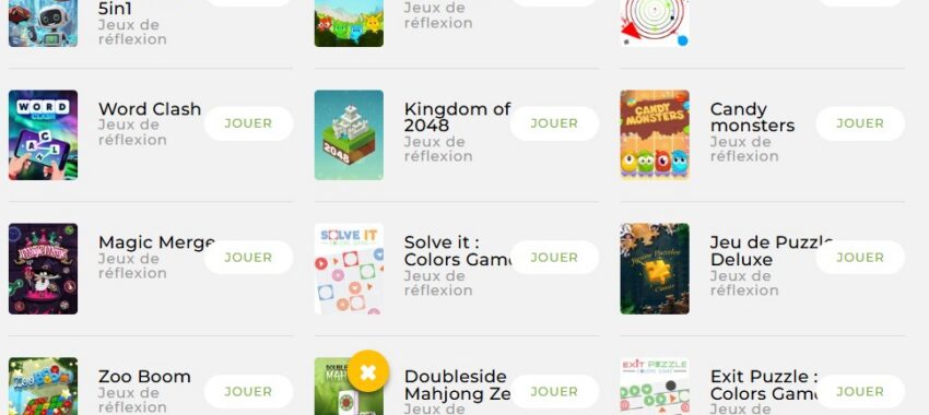 Jeux de réflexion : casse-tête gaming sur smartphone
