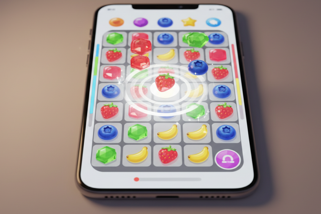 Gameplay des jeux de puzzle de type match-3