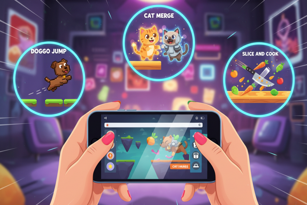 Un smartphone pour le casual gaming sur mobile