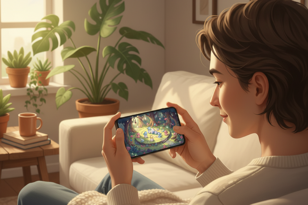 Un jeu mobile sur les dragons