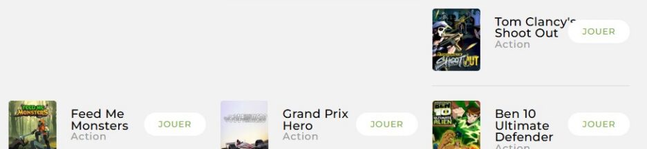 Des jeux pour smartphone sur Mobijeux