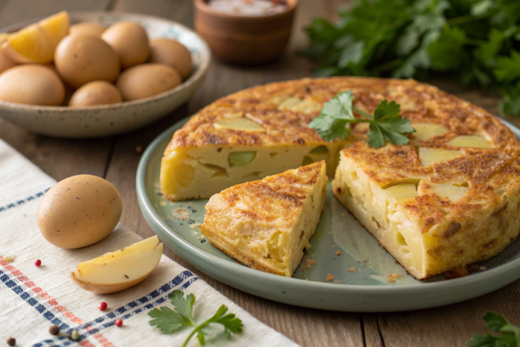 la tortilla d'Espagne