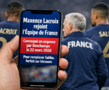 Maxence Lacroix, le nouveau Bleu à suivre sur votre smartphone