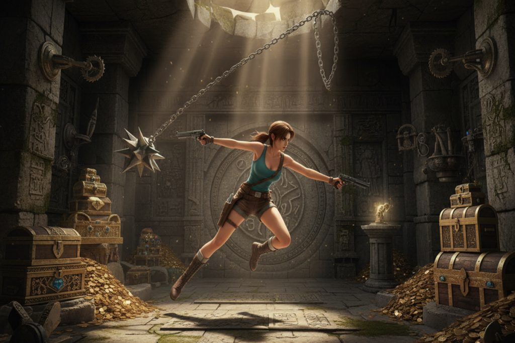 Gameplay d’un jeu comme Tomb Raider I-III Remastered