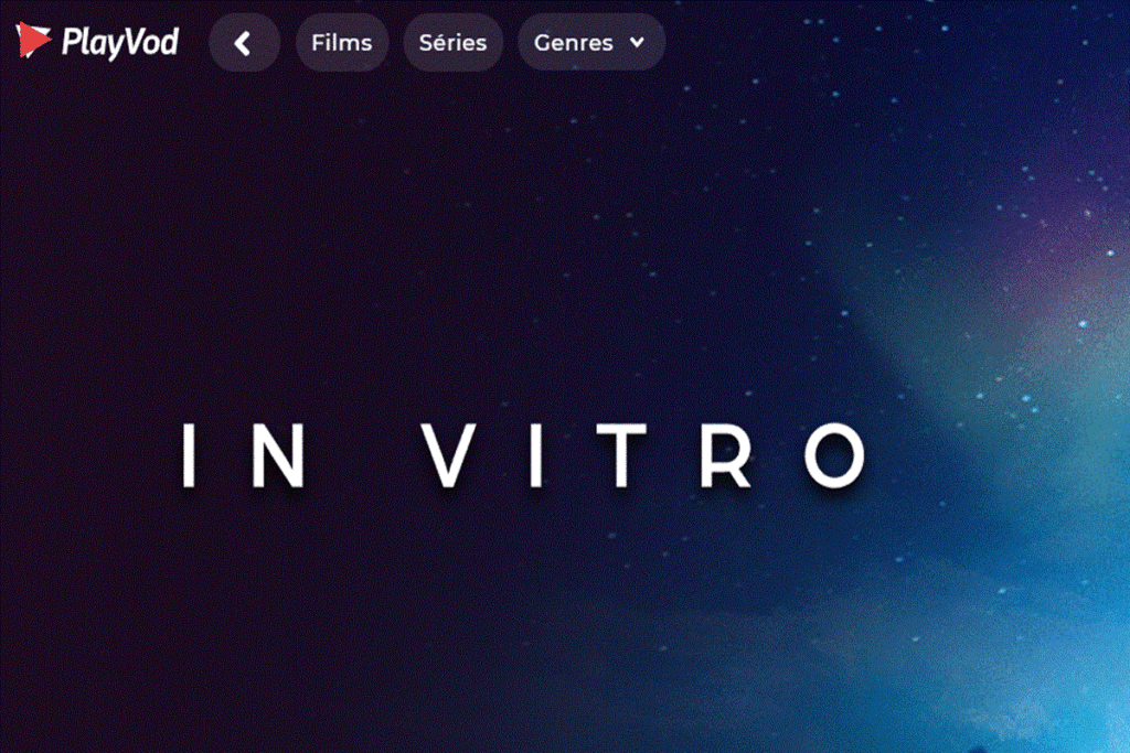 Le film In Vitro sur PlayVOD
