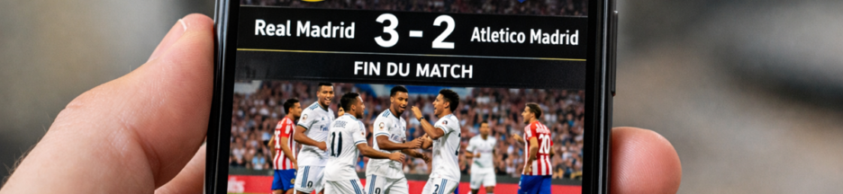 Match football Real Madrid en Liga