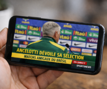 Brésil : la liste de Carlo Ancelotti directement sur mobile