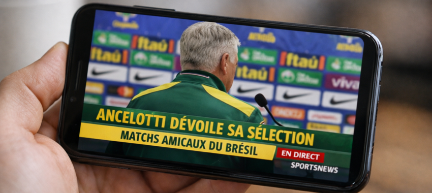 Brésil : la liste de Carlo Ancelotti directement sur mobile