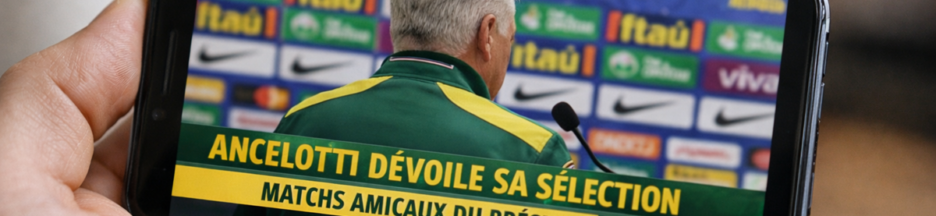 Les news du Brésil sur un téléphone mobile