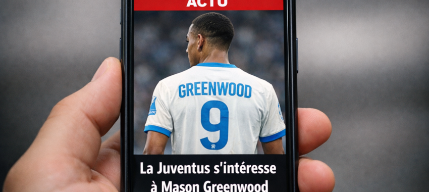Smartphone et mercato foot : l&rsquo;info Greenwood en temps réel