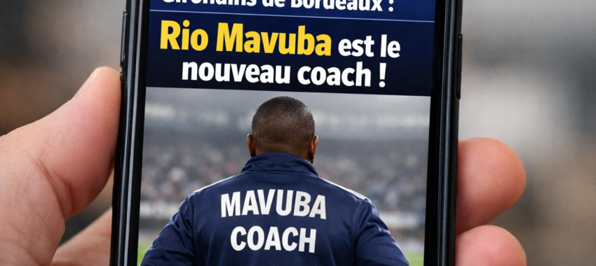 Girondins de Bordeaux : Rio Mavuba est le nouveau coach
