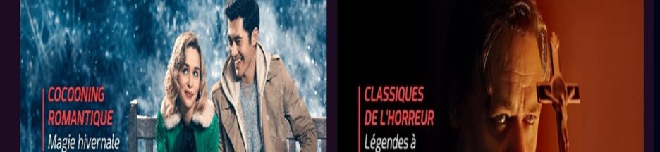 La section Nos collections