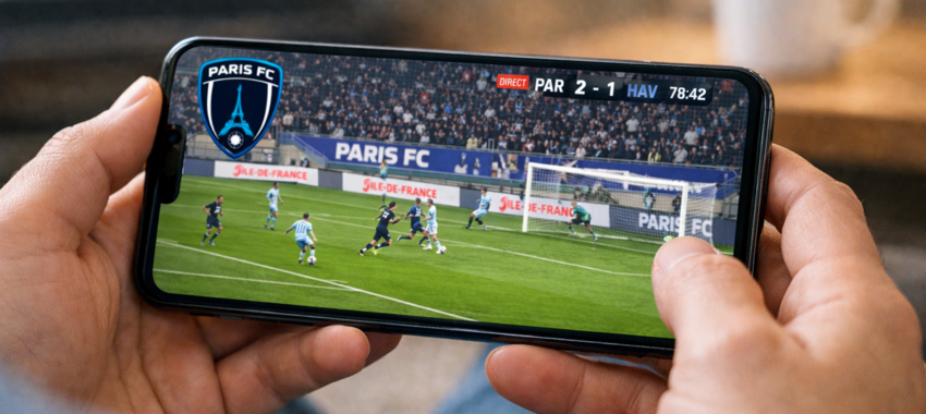 Ligue 1 : le Paris FC gagne, revivez le match sur téléphone mobile