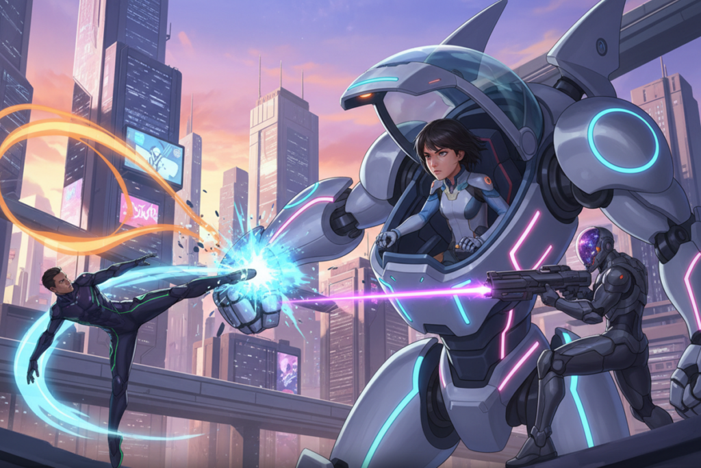 Gameplay d’un jeu de combat comme Marvel Tōkon : Fighting Souls