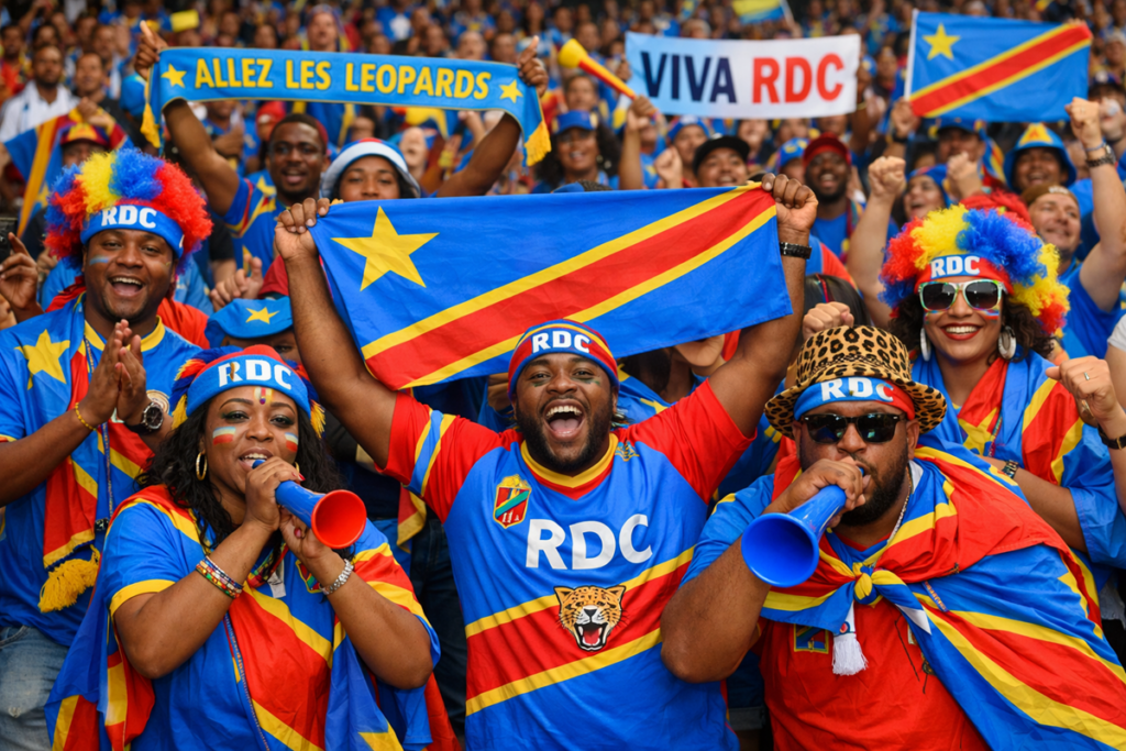 Supporteurs de la RDC
