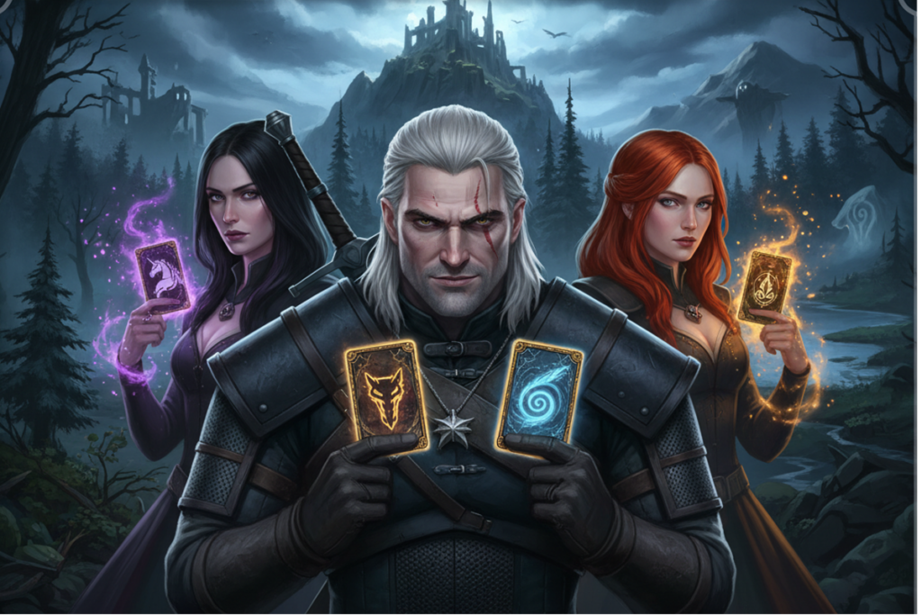 Gameplay inspiré des jeux mobiles The Witcher