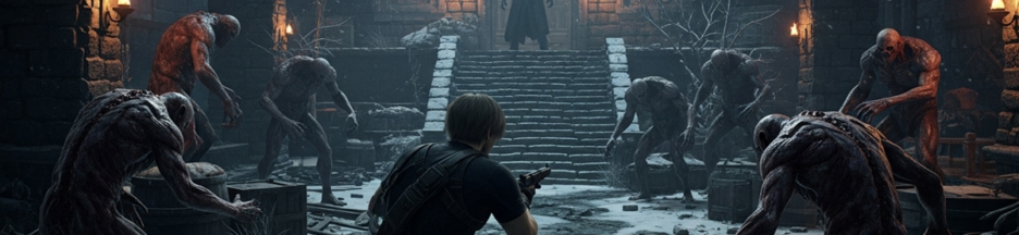 Gameplay d'un jeu similaire à Resident Evil Requiem