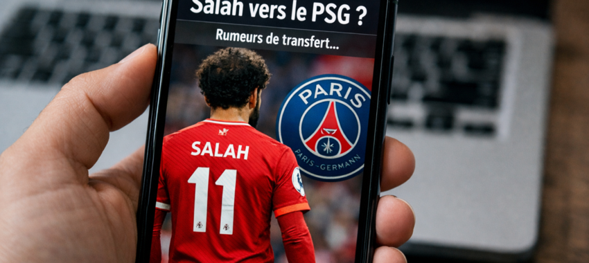 Mohamed Salah vers le PSG : le dossier chaud sur mobile 