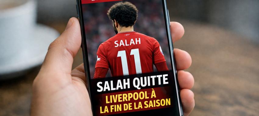 Mohamed Salah quitte Liverpool : suivez les news sur smartphone   