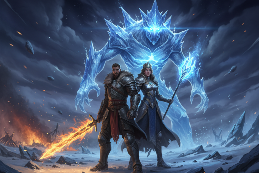 Deux personnages similaires à ceux de Game of Thrones