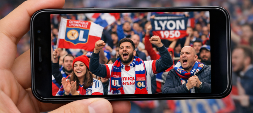 Ligue Europa : vivez Lyon contre le Celta Vigo sur votre mobile