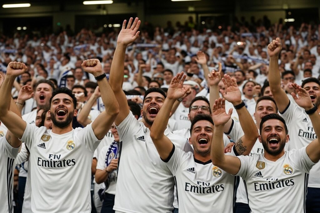 Supporteurs du Real Madrid
