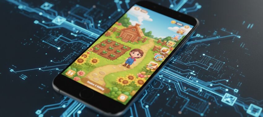 Sunrise Village : un jeu sur mobile fait par l&rsquo;IA depuis un an