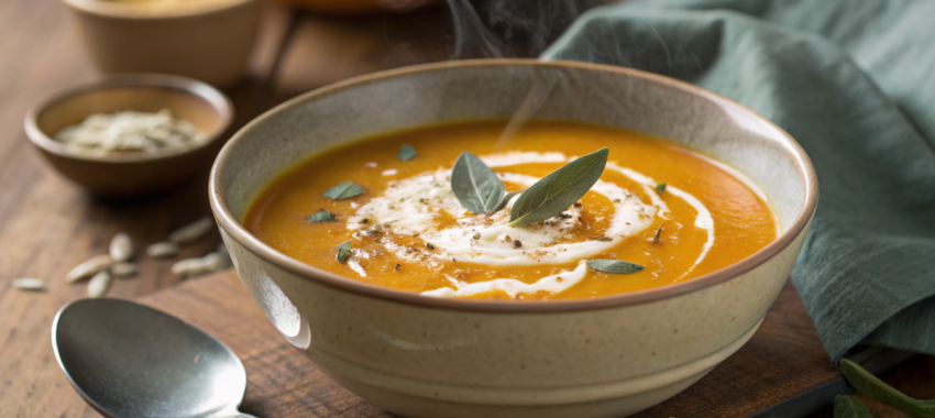 Soupe à la citrouille : à tester sur Veedz