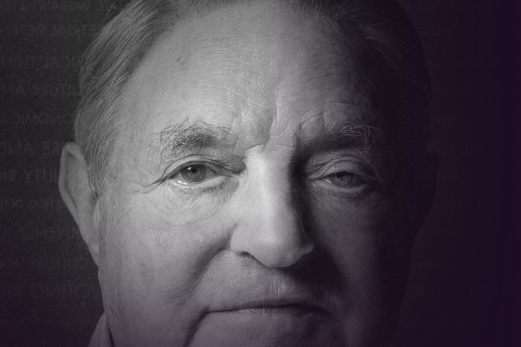 Affiche du documentaire Soros, le milliardaire qui dérange