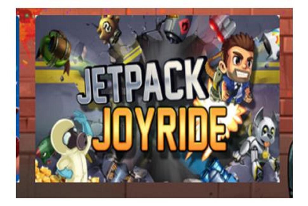 affiche du jeu Jetpack Joyride