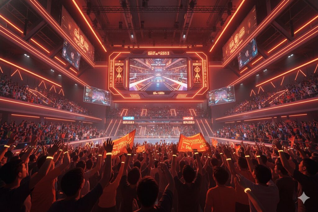 arène esports à Bangkok comme le Garena