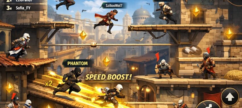 Assassin’s Creed Freerunners : runner game fun sur smartphone