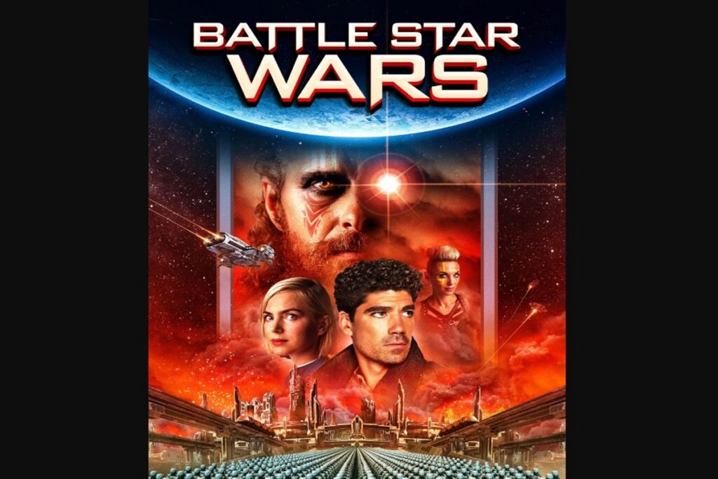 Affiche du film de science-fiction Battle Star Wars