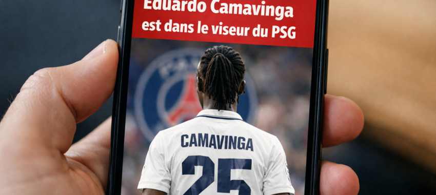 PSG et mercato : suivre Camavinga en temps réel