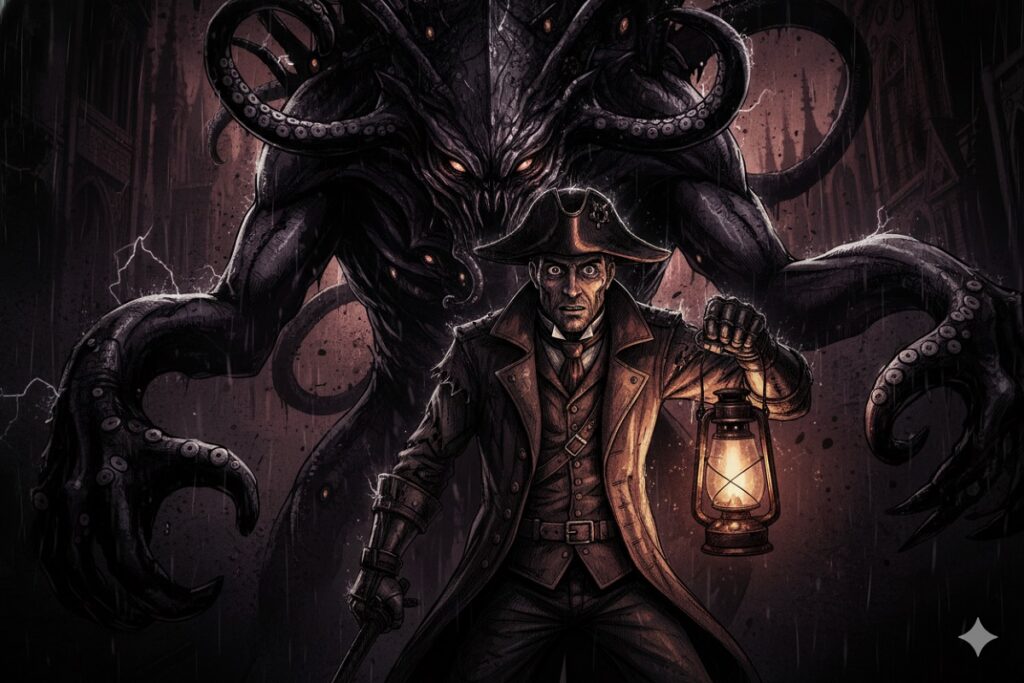 chasseur en armure comme dans Bloodborne