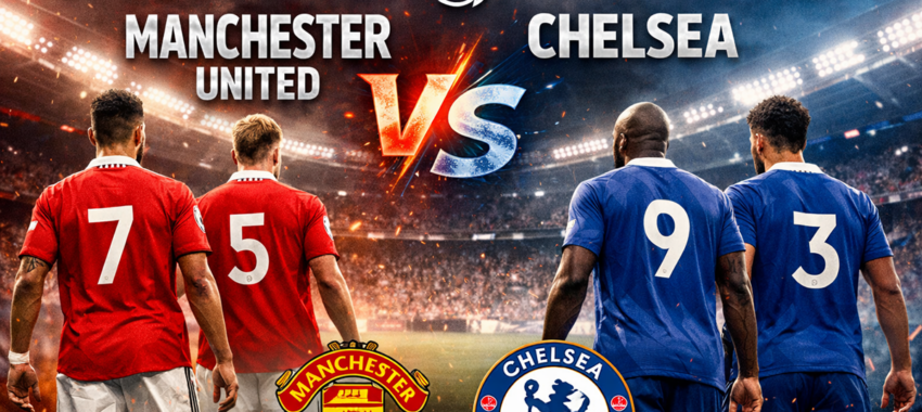 Manchester United décimé : suivez le choc Chelsea en direct sur mobile