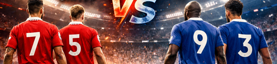 Affiche Manchester United vs Chelsea