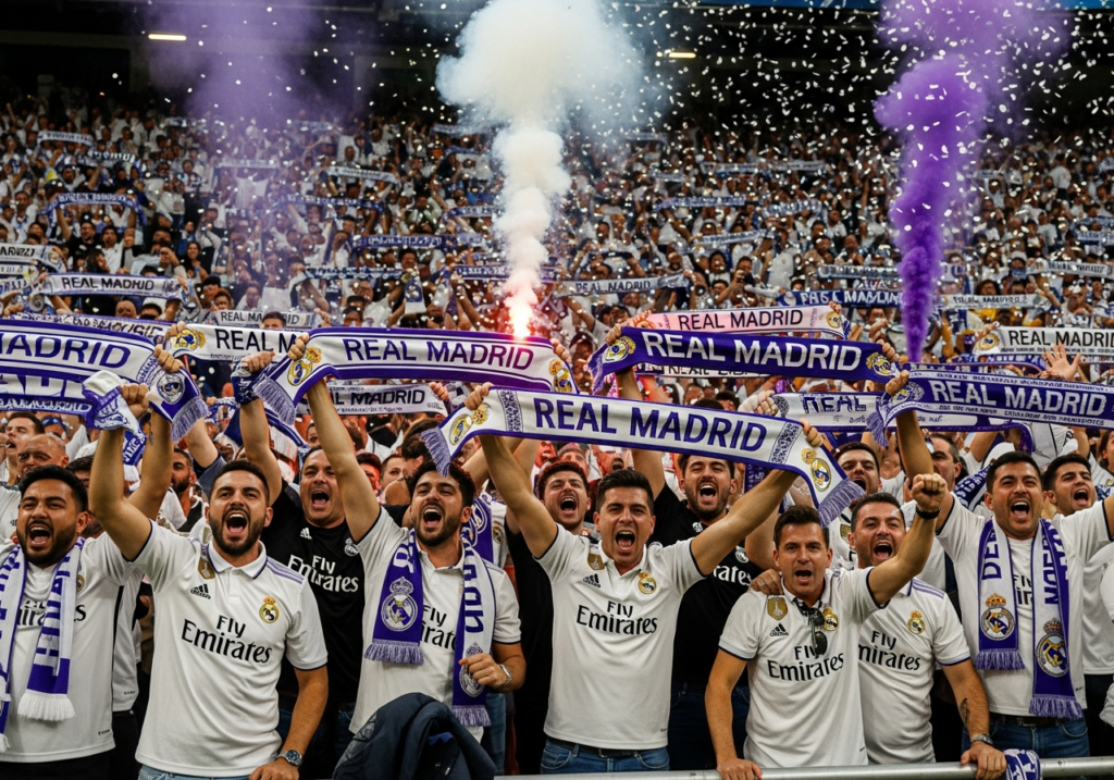 Supporteurs du Real Madrid