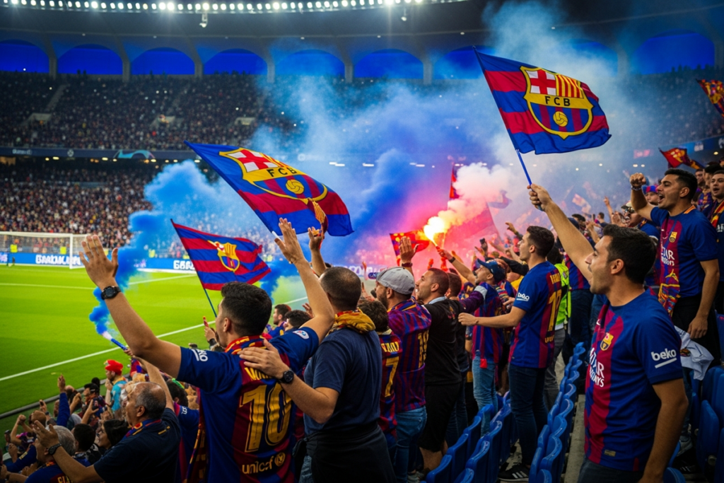 Supporteurs du FC Barcelone
