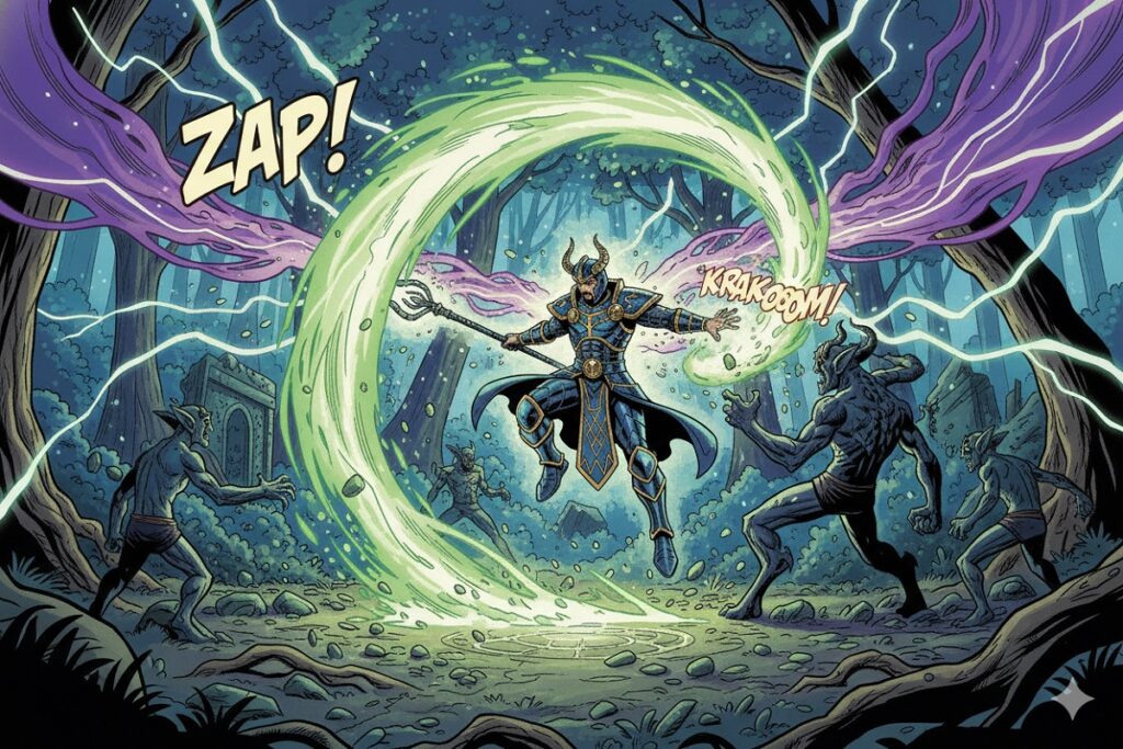 gameplay du jeu Stormforge