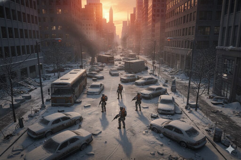 gameplay d’un jeu inspiré de The Division: Resurgence
