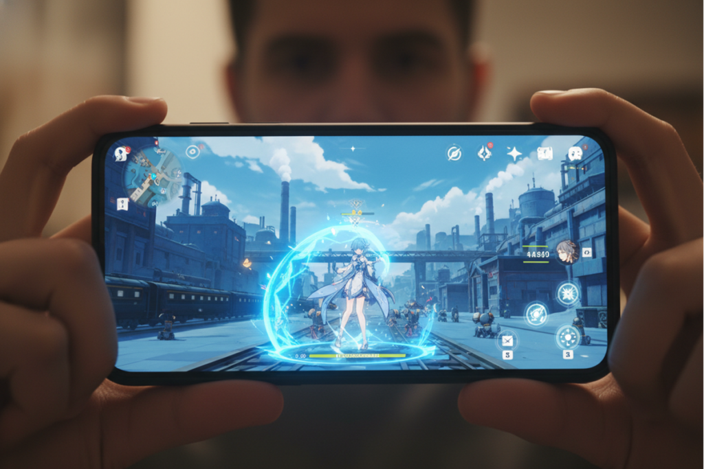 enshin Impact sur smartphone